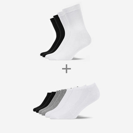 Pack Fraîcheur - Chaussettes de tennis - Chaussettes sneakers