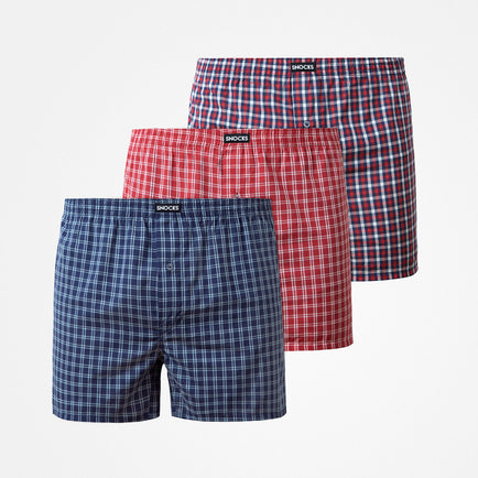 Boxers américains - Sous-vêtements - Petit carreau