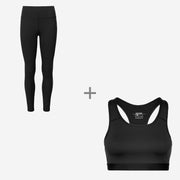 Ensemble Gym - Leggings Taille Haute - Soutien-gorge de sport